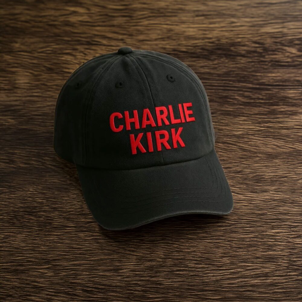 Charlie Kirk Black Hat