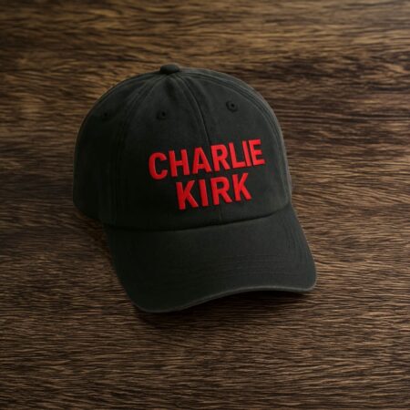 Charlie Kirk Black Hat