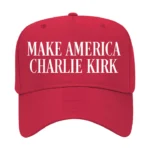 MAKE AMERICA CHARLIE KIRK HAT