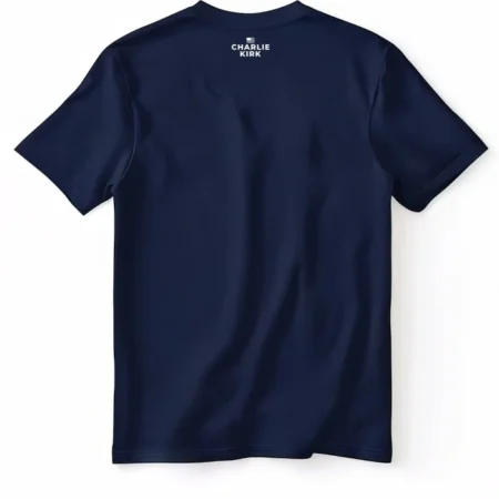 The Charlie Kirk Show Tee Back